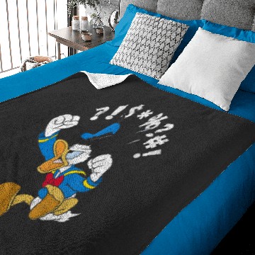 Discover Donald Duck Angry Funny  SALE!! Mickey Retro Disney Shirt, Mickey Checkered Shirt, Vintage Disney, Retro Mickey, Mickey Gift S-5XL Baby Blankets