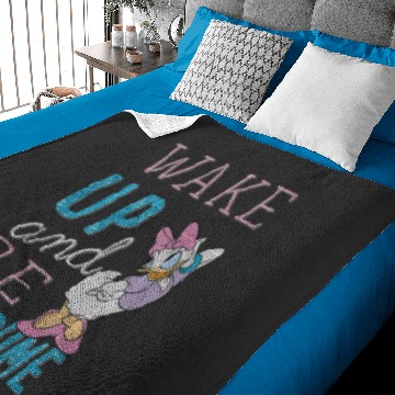 Discover Disneys daisy duck be awesome Baby Blankets