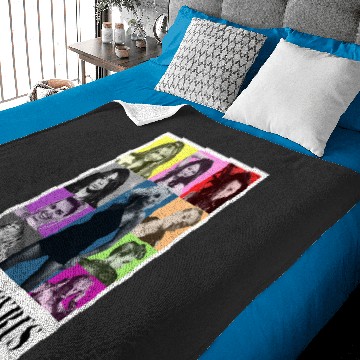 Discover Miley Cyrus Eras Tour Shirt Flowers Baby Blankets