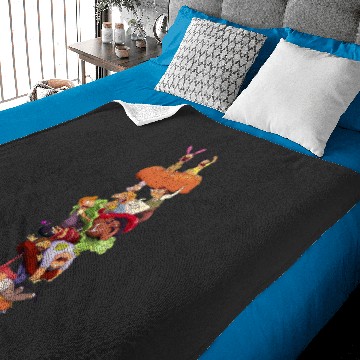 Discover Bob's Burgers Group Shot Burger Stack Baby Blankets