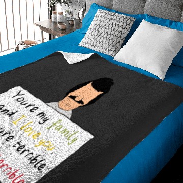 Discover Youre All Terrible  : Bobs Burgers Family Shirt, Bobs Burgers Vintage Baby Blankets