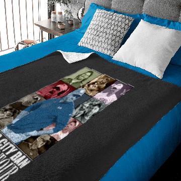Discover Dan Campbell Eras Tour TShirt Baby Blankets