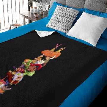 Discover Bob's Burgers Group Shot Burger Stack Baby Blankets