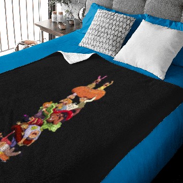 Discover Bob's Burgers Group Shot Burger Stack Baby Blankets