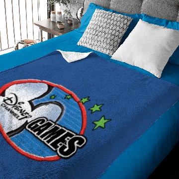 Discover Disney Channel Games Logo Baby Blankets