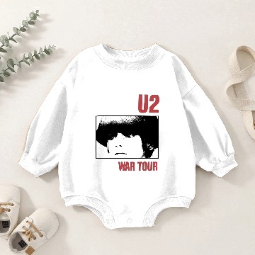 Discover U2 War Tour Baby Romper Sweatshirts