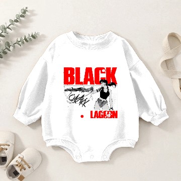 Discover Black Lagoon Anime Classic Baby Romper Sweatshirts
