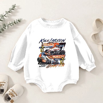 Discover Kyle Larson Baby Romper Sweatshirts, Motorsports Baby Romper Sweatshirts