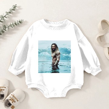 Discover Jason Momoa Baby Romper Sweatshirts