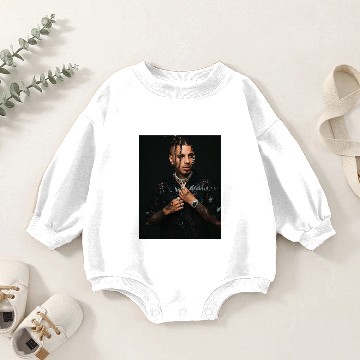 Discover Rauw Alejandro Classic Baby Romper Sweatshirts