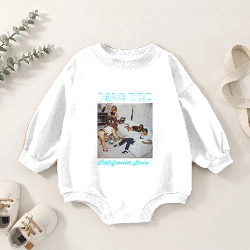 Discover Mac Dre - California Living' Baby Romper Sweatshirts