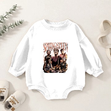 Discover Bruce Springsteen Merch Baby Romper Sweatshirts Baby Romper Sweatshirts