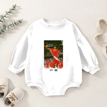 Discover LeBron James Vintage Graphic Baby Romper Sweatshirts Baby Romper Sweatshirts