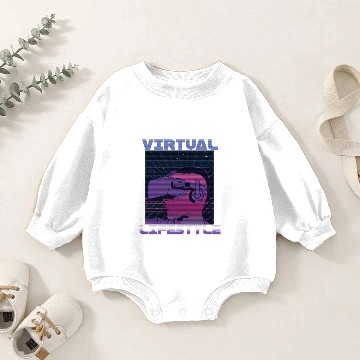 Discover Virtual Lifestyle Gaming Design Baby Romper Sweatshirts