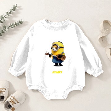 Discover I Just Freaking Love Stuart Minion Baby Romper Sweatshirts