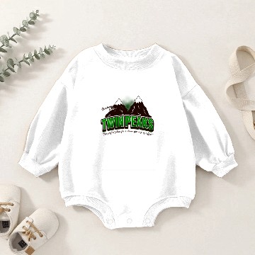 Discover Greetings from twin peaks Baby Romper Sweatshirts