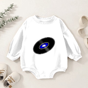 Discover Record Vinyl Baby Romper Sweatshirts