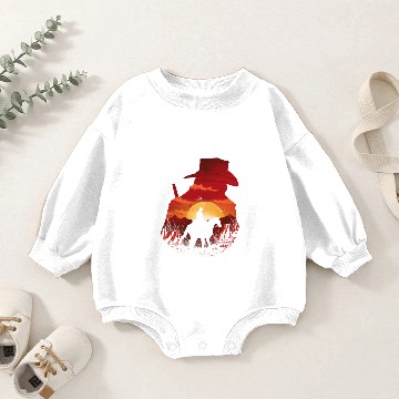 Discover Red Sunset - Red Dead Redemption 2 - Baby Romper Sweatshirts