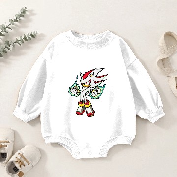 Discover Shadow The Hedgehog Baby Romper Sweatshirts