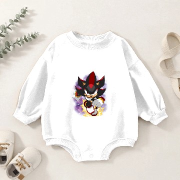 Discover Shadow The Hedgehog Sonic Baby Romper Sweatshirts