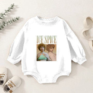 Discover Ice Spice unisex Baby Romper Sweatshirts