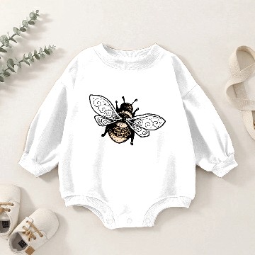 Discover Bumblebee Baby Romper Sweatshirts