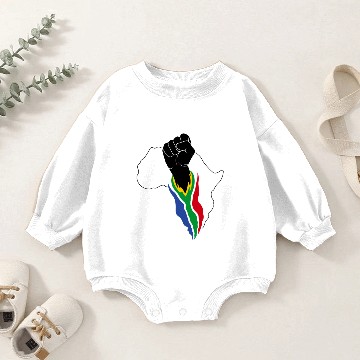 Discover BLACK POWER AFRICAN LICENSE Baby Romper Sweatshirts