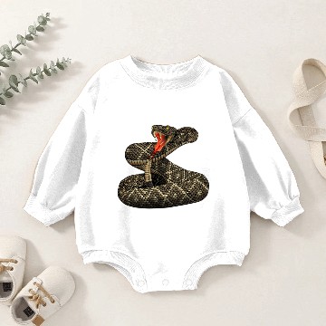 Discover RATTLESNAKE SLASHER Baby Romper Sweatshirts