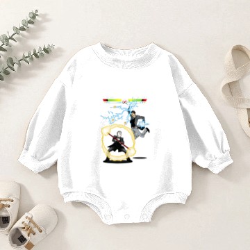 Discover Tesla versus Edison Baby Romper Sweatshirts