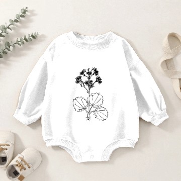 Discover Brook saxifrage Baby Romper Sweatshirts