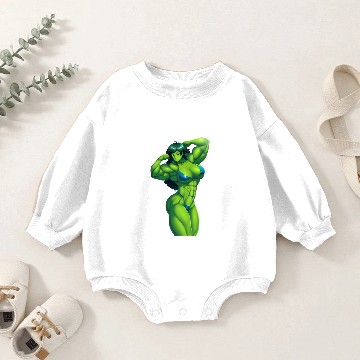 Discover She-Hulk Y Baby Romper Sweatshirts