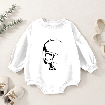 Discover half skull Baby Romper Sweatshirts