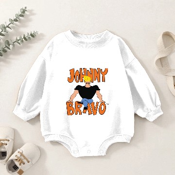Discover Johnny Bravo Baby Romper Sweatshirts