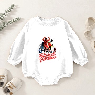 Discover Michael Jackson Legacy - Michael Jackson - Baby Romper Sweatshirts
