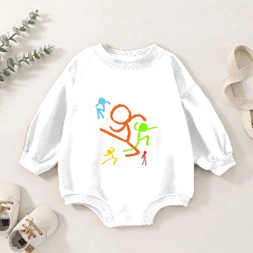Discover Logo Alan Animations Becker Five Baby Romper Sweatshirts