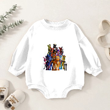 Discover fnaf security breach - Fnf - Baby Romper Sweatshirts
