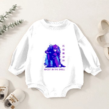 Discover Ghost in the Shell Baby Romper Sweatshirts