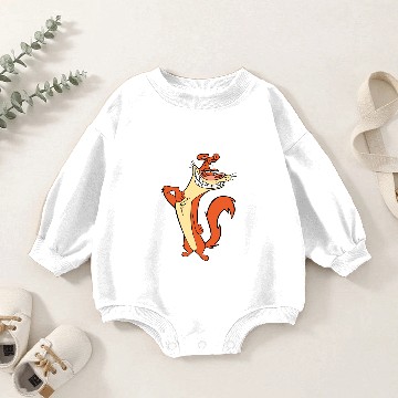Discover I Am Weasel Baby Romper Sweatshirts