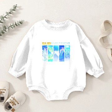 Discover Funny Subnautica Design Arts Multiplayer Gamer Baby Romper Sweatshirts