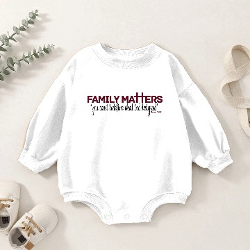 Discover family matters Baby Romper Sweatshirts