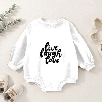 Discover Live laugh love - Gifts Baby Romper Sweatshirts
