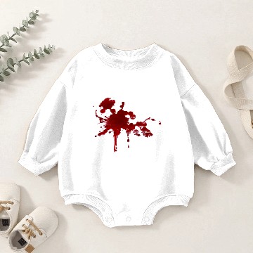 Discover Blood splatter Baby Romper Sweatshirts