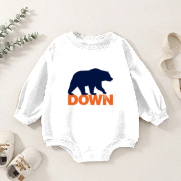 Discover Bear DOWN - Chiago Bears Bear Down - Baby Romper Sweatshirts