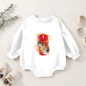 Discover The Wizard vs The Demon - Gandalf - Baby Romper Sweatshirts