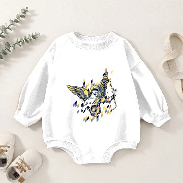 Discover Cupid Greek God Baby Romper Sweatshirts