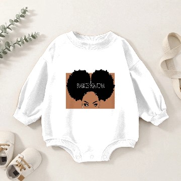 Discover BLACK IS BEAUTIFUL Baby Romper Sweatshirts