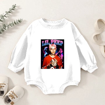 Discover lil peep vintage 90s Baby Romper Sweatshirts