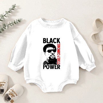 Discover Stokely Carmichael Black Power Baby Romper Sweatshirts