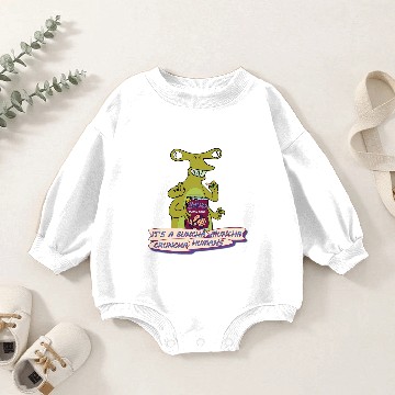Discover Glagnar's Human Rinds - Futurama - Baby Romper Sweatshirts