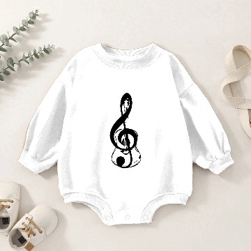 Discover Guitar Music Baby Romper Sweatshirts